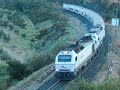 Talgo Granada Madrid por la curva de Periate (Iznalloz)
