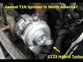 2006 MB/Dodge Sprinter (T1N OM647) turbo upgrade - Part 2 - GT23 hybrid install