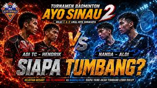 KEJUTAN BESAR! Adi TC/Hendrik vs Nanda/Aldi: Siapa yang Akan Tumbang Lebih Dulu? 🏸🔥💣