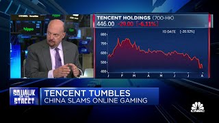 Jim Cramer says he 'shuddered' over Chinese media's criticism of gaming