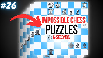 Chessidy Chess Puzzles | Ep. #26 | Learn Winning Tactics | Test Your Skills Under Time Pressure