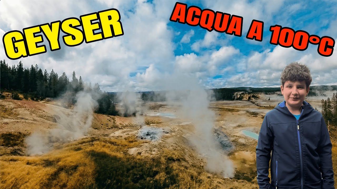 ACQUA A 100°C?! 😱 I Geyser di Norris a Yellowstone America🇺🇸 on the road ep 9