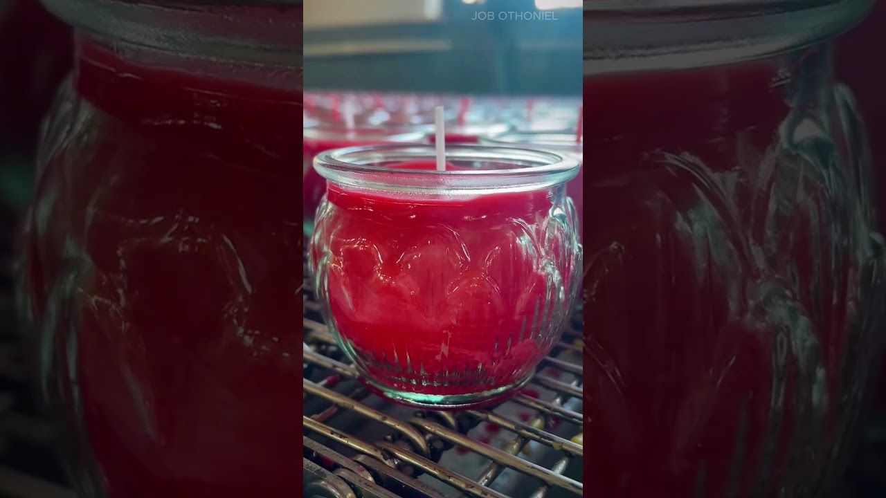 Satisfying Candle Making at Scale | Red Wax Factory in Action
