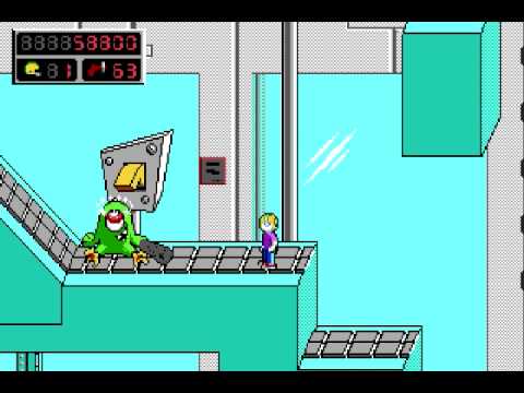 Let's Play Commander Keen 6-4: Pink Tower Backtracking ADVENTURE!