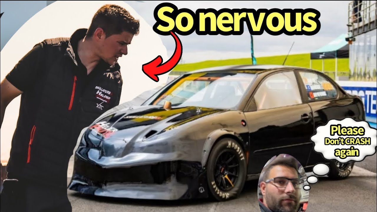 Luís Drives the DRAG SEAT CORDOBA TDI for the first time