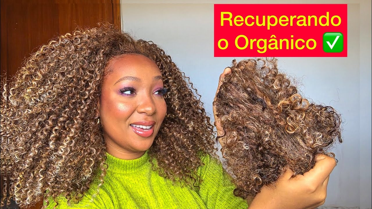 COMO RECUPERAR E DESEMBOLAR O CABELO ORGÂNICO CACHEADO ✨