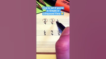 How to tell if you’re in Simple or Compound time 🤔🎶