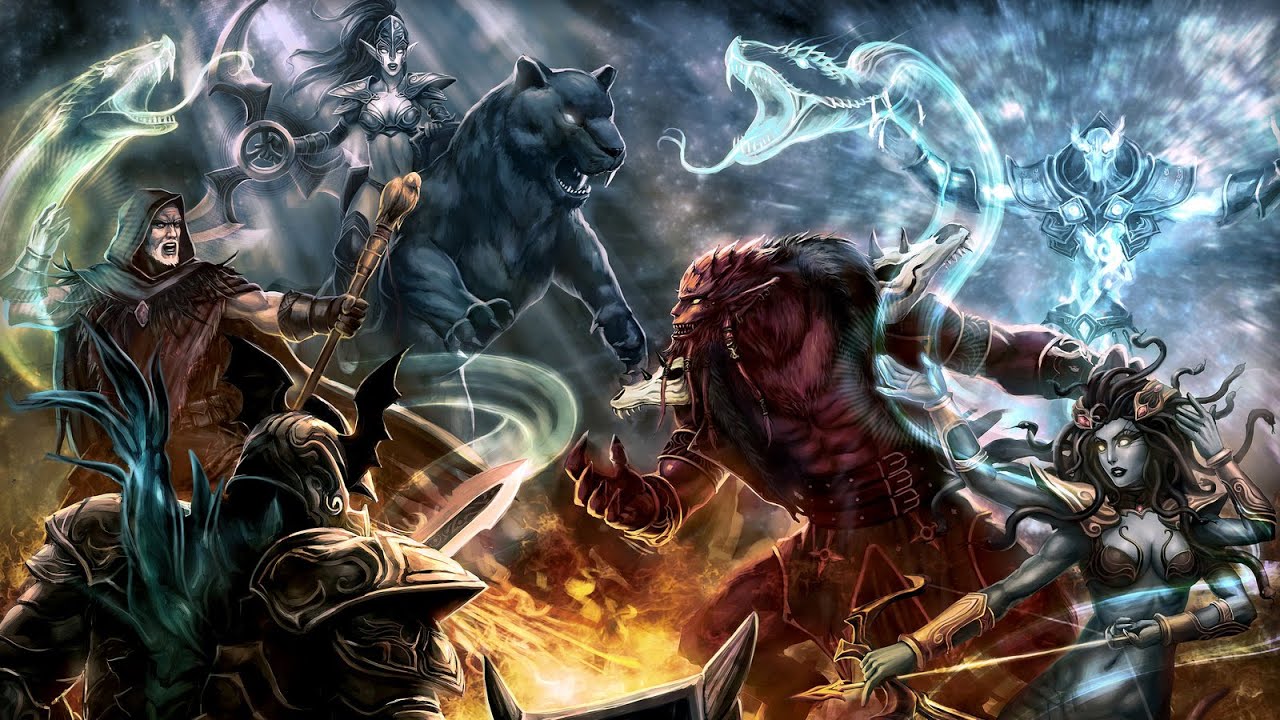 Dota | Warcraft III | stream by CeKcToRNaDo | 1440 hd |