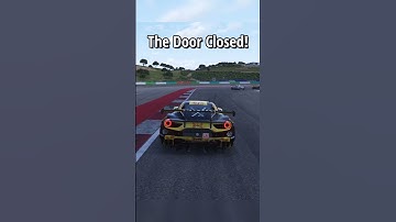 The Door Closed! #racing #simracing #lemansultimate #lmu #simulator