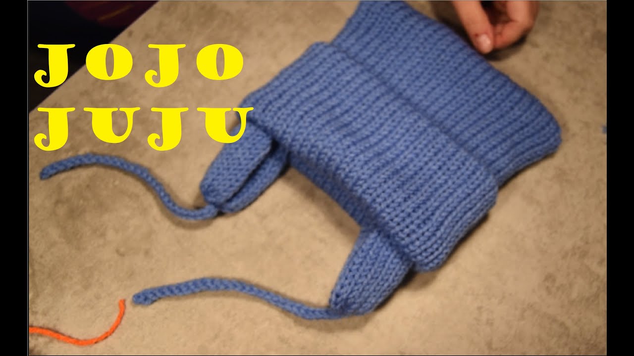 Just in time for Winter, Sweet little beanie for young kids made with ears flap! knitting machine💙💙💙