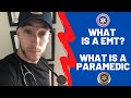 What is a EMT? What is a Paramedic? (What do EMTs Do, How To Become a Paramedic, EMTs Career Advice)