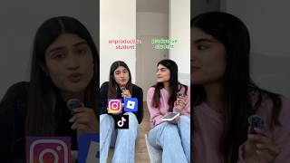 unproductive student VS productive student 📚 #collegelife #studytips #students #school #exam