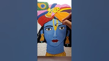 Krishna tilak painting 🙏 #krishna #tilak #painting