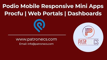 Podio Mobile Responsive Mini Apps | Procfu | Web Portals | Dashbaords