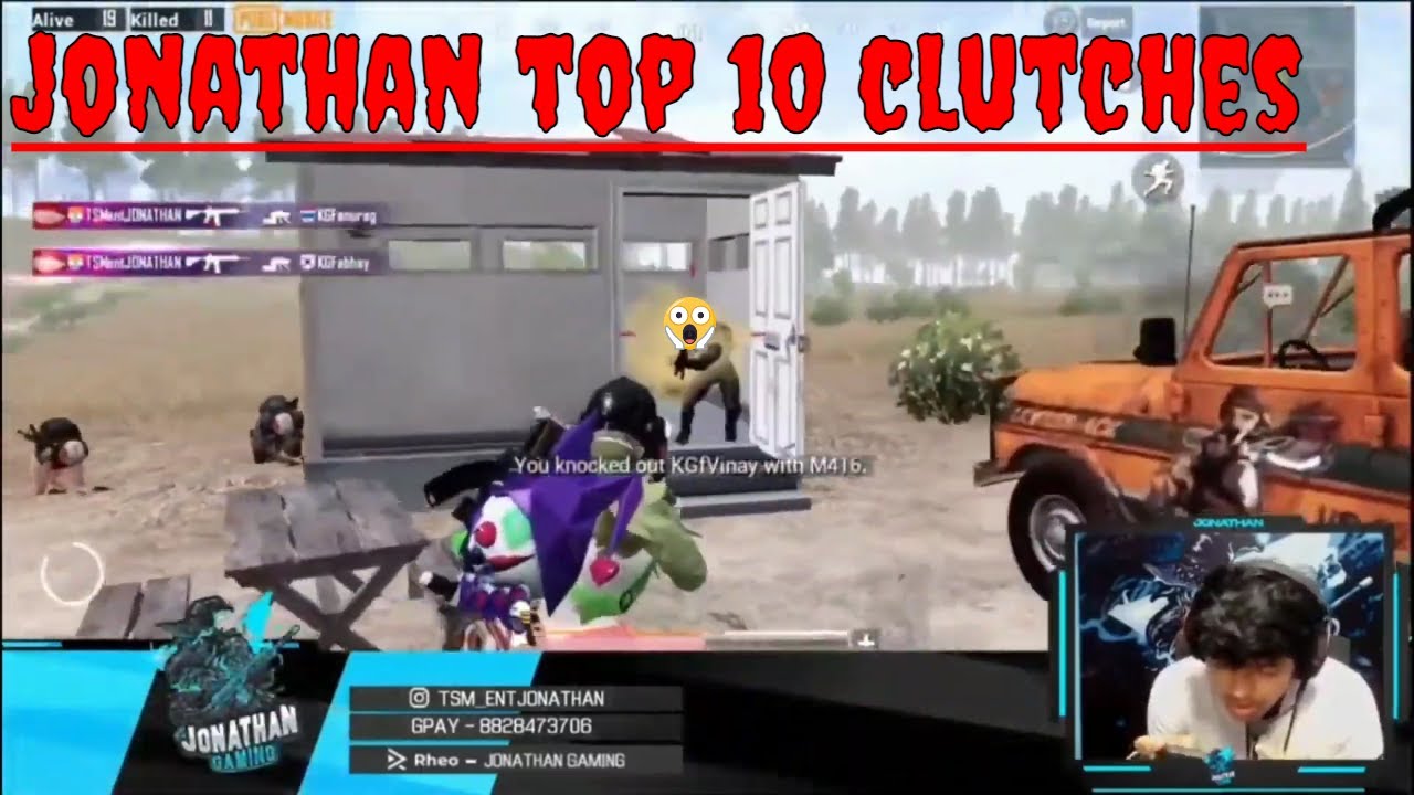 Top 10 clutches by Jonathan that shook the world 