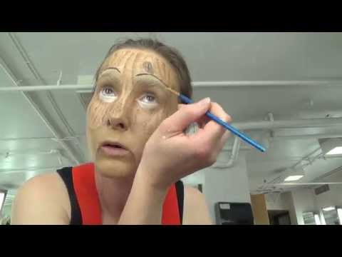 Tutorial: Pinocchio Makeup - YouTube