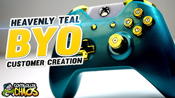 Pearl Heavenly Teal | Custom Controllers | Controller Chaos