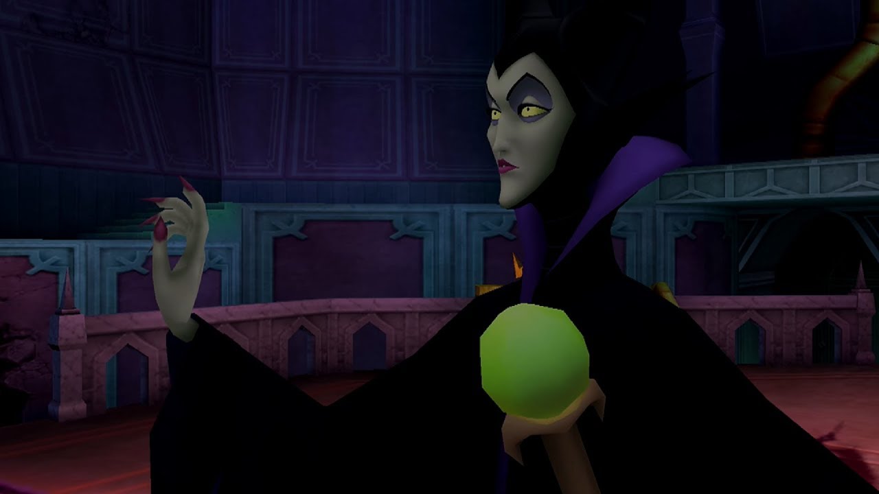 Kingdom Hearts Final Mix (PS4) - Maleficent No Damage (Level 1 Proud Mode)