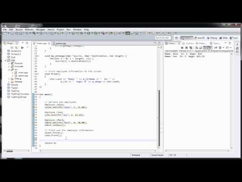 Tutoriale Video c++ nr. 33 despre clase si membrii unei clase detaliat