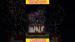 Thank you 4 support guys#minecraft#minecraftshorts#youtubeshorts#letsgo1k