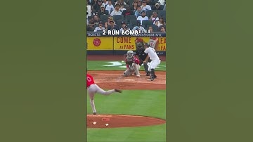 Yankees score five runs in one inning #homerunchallenge #baseballteam #giants #mlb #baseballszn #edi