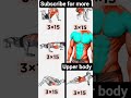 best workout for upper body #fitneess #shorts #tranding #youtubeshort