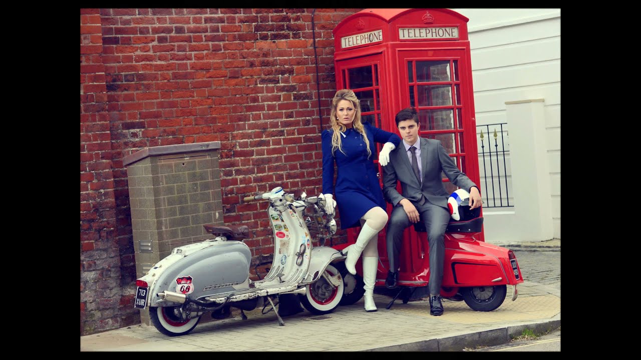 Mod Scooter Girls of the 1960's