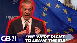 Nigel Farage Brussels speech SABOTAGED as Mayor calls cops to SHUT DOWN event with 15 minutes notice