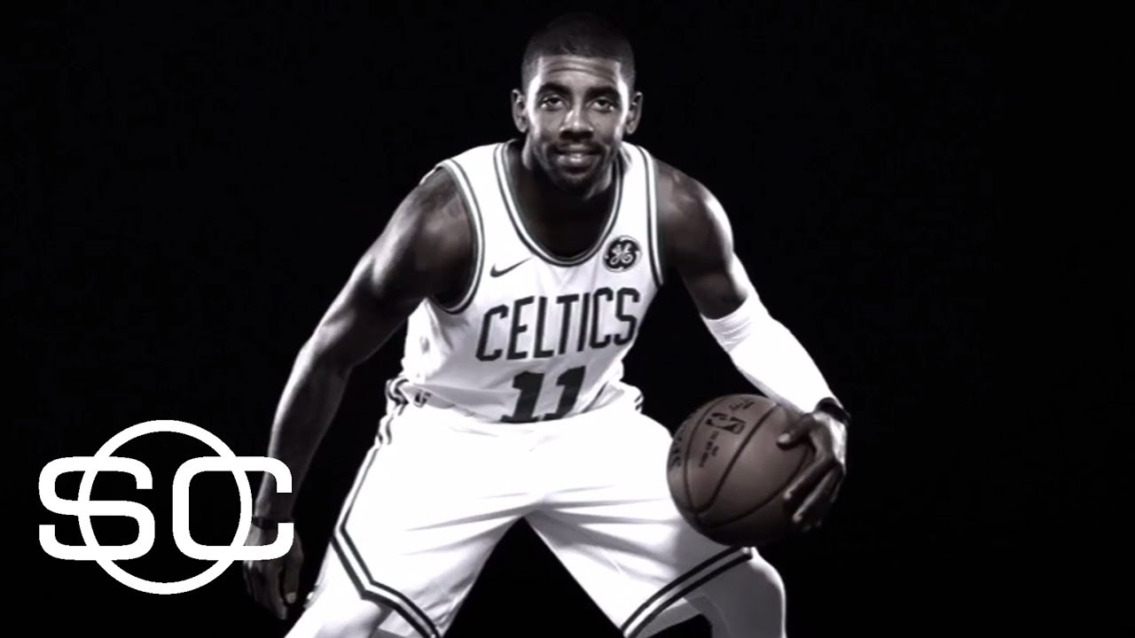 kyrie irving black and white