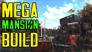 Immersive Mega Mansion - Fallout 76 CAMP Building Tutorial 2021