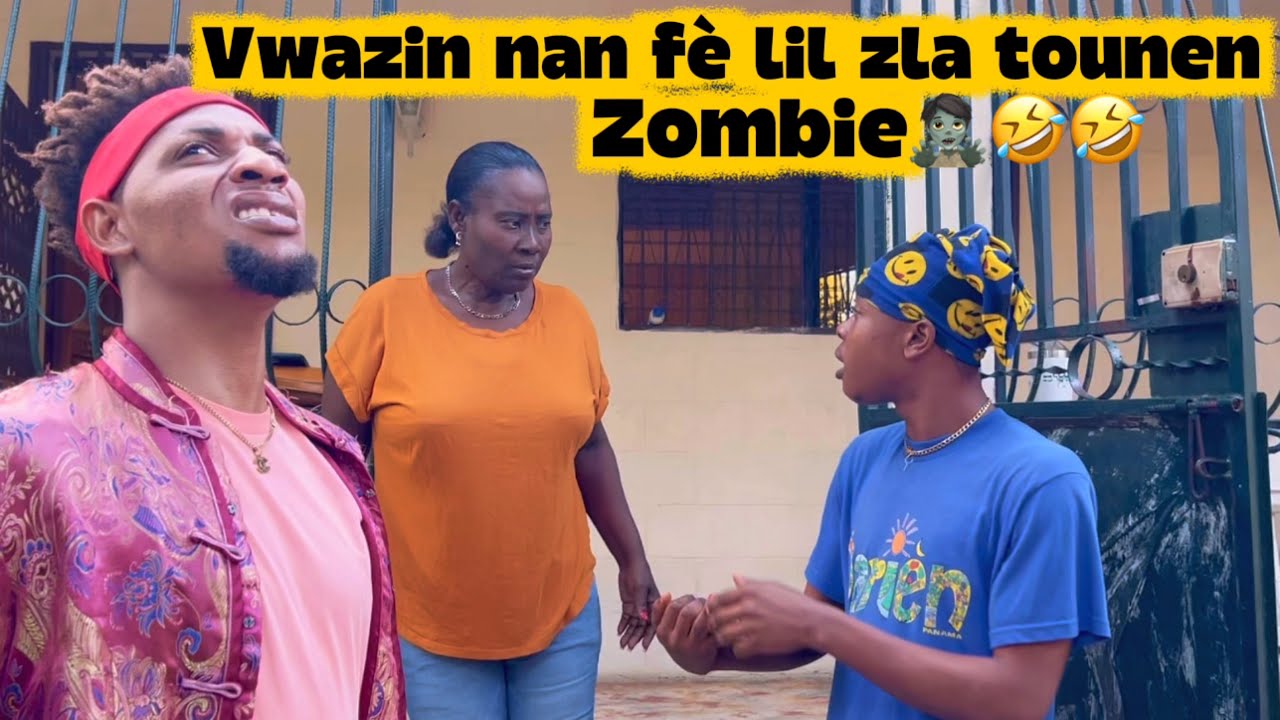 Lil zla tounen zombie😂😂😂vwazin nan resi mele sou katye a