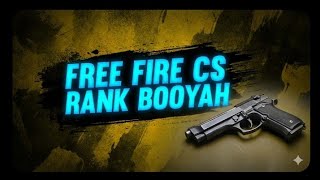 My game play  freefire match.1v3 cs rank.
