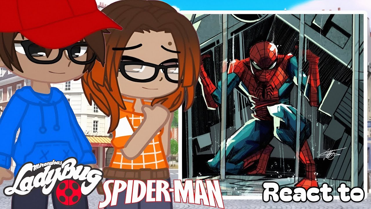MLB react to Peter Parker // Spider-Man as New Hero [COMIC] // 2X - Gachareact