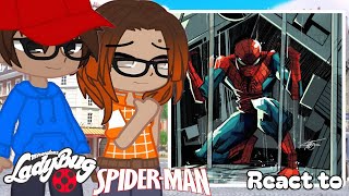 Mlb React To Peter Parker Spider-Man As New Hero Comic 2X - Gachareact