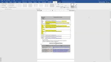 Correcting a table jumping to the next page