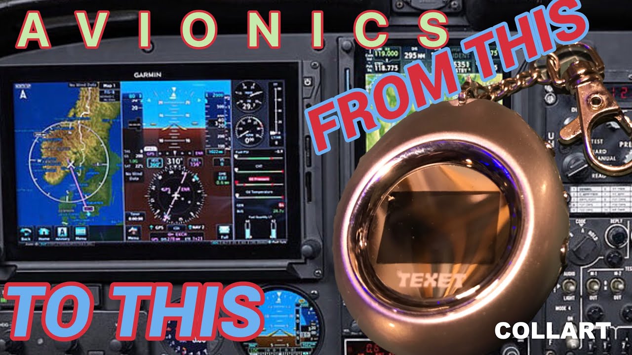 SCALE DIGITAL INSTRUMENT AVIONICS FROM A KEY RING! RC SCALE COCKPIT