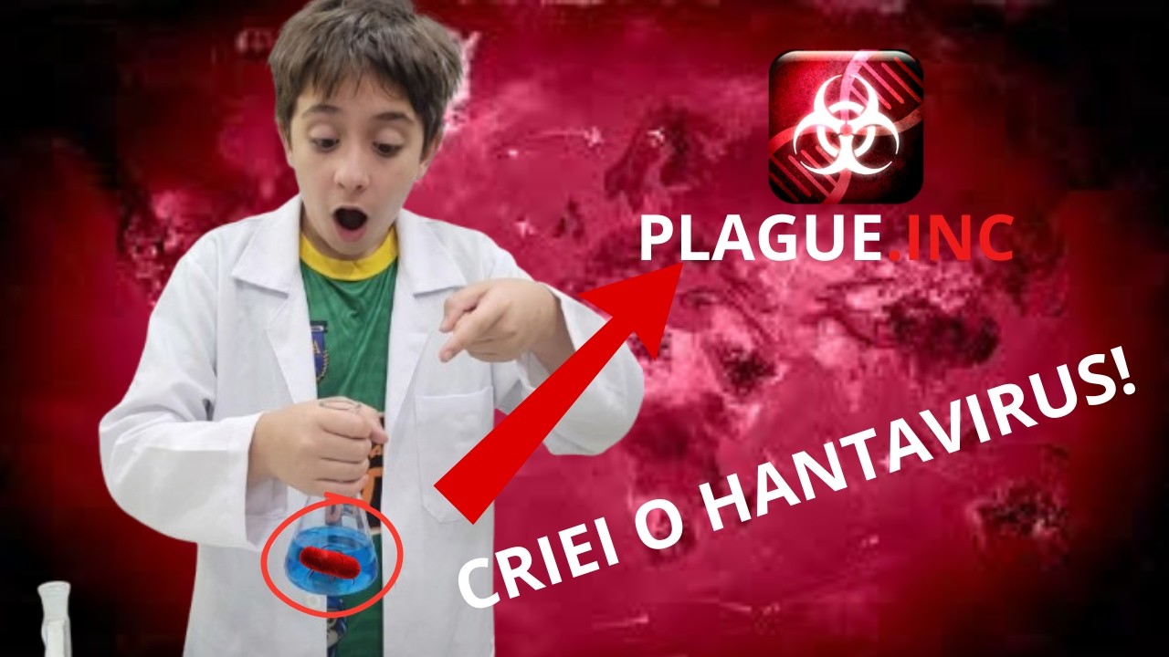 QUASE DESTRUI O MUNDO, MAS O CANADÁ ME PAROU! | Plague Inc. (Hantavírus)
