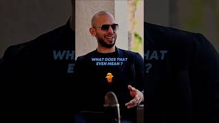 ANDREW TATE TEACHES HOW TO BECOME A HIGH VALUE MAN