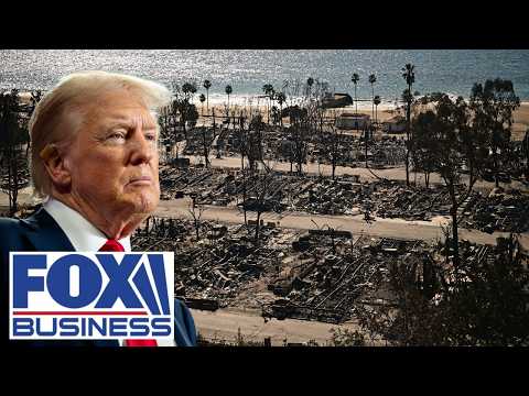Trump takes aim at Insurance companies over CA wildfire payouts