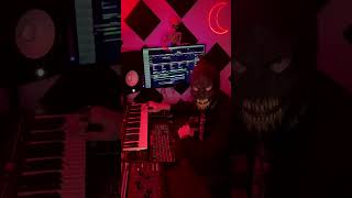 Making a horror movie rap beat 🔪 #shorts #horrorcorebeats #beats #freebeats #music #rapbeats #horror