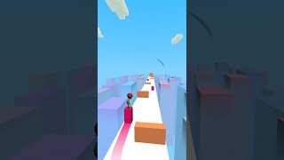 Surfer Boy On Cube 3D #short #gaming screenshot 2