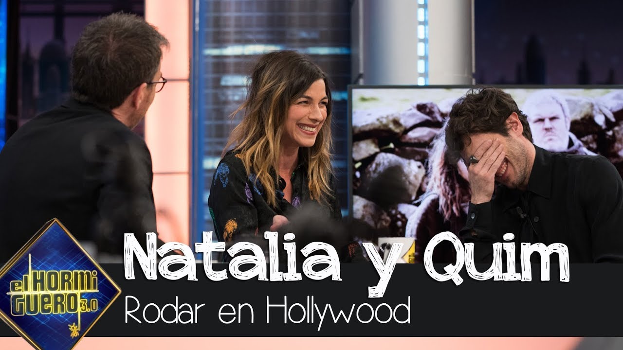 Quim Gutiérrez y Natalia Tena revelan la extraña ventaja de rodar en Hollywood - El Hormiguero 3.0