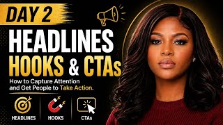 Headlines Hooks CTAs Explained Copywriting for Beginners Day 2