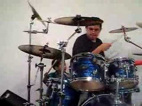 Daniel Isai Garcia JR drumming