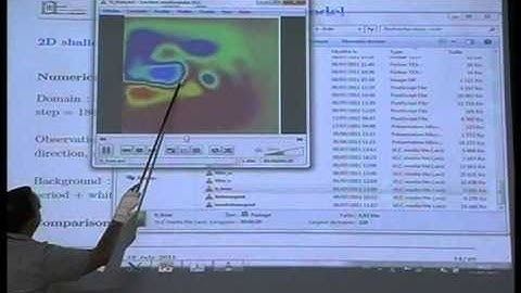 Diffusive Back and Forth Nudging algorithm - Didier Auroux