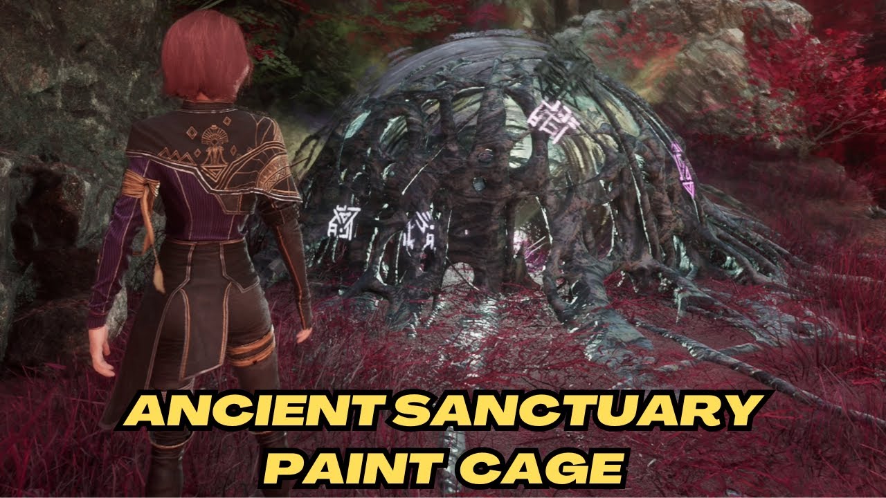 Clair Obscur: Ancient Sanctuary Paint Cage Location & Solution