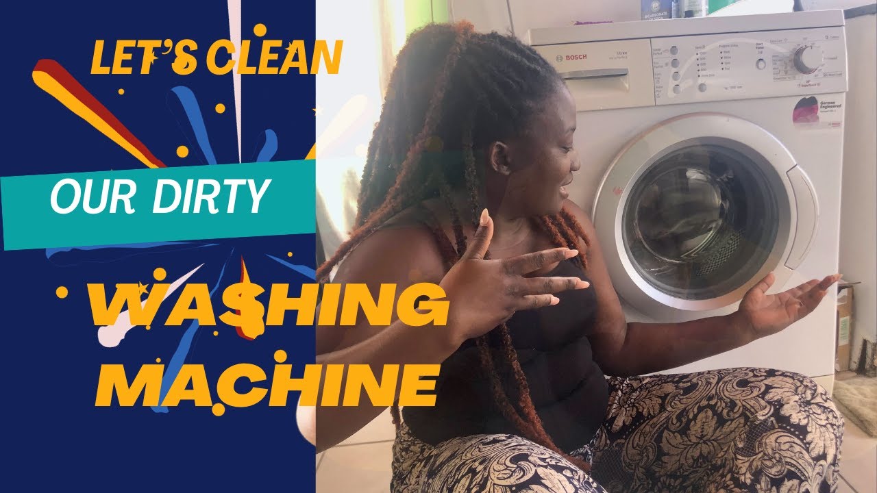How To Clean Your Washing Machine (Cleaning Motivation) YouTube