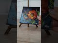Миниатюра Тыква. Обзор. Oil painting. Pumpkin.