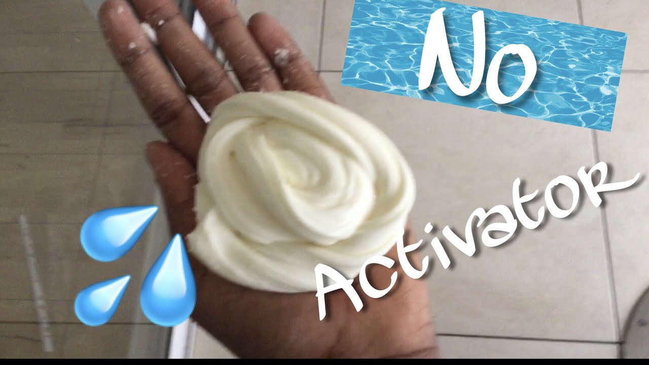 how to make slime without glue and activator list