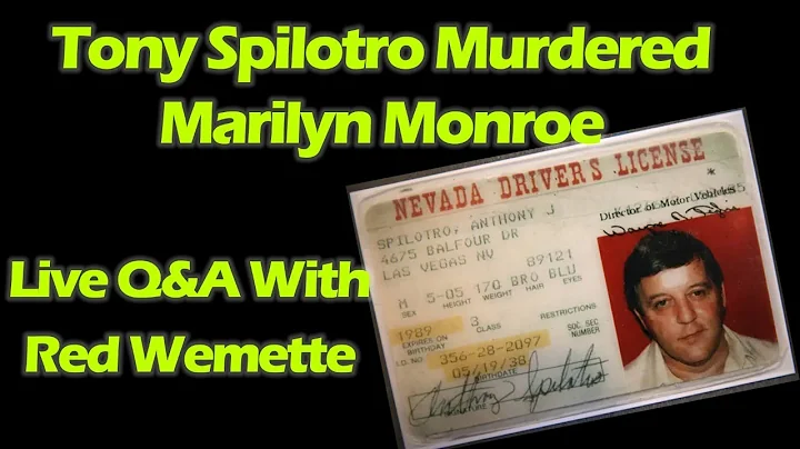 Tony Spilotro Murdered Marilyn Monroe - Find Out H...